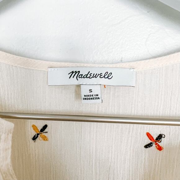 Madewell Embroidered Gazebo Top Small - Picture 4 of 7